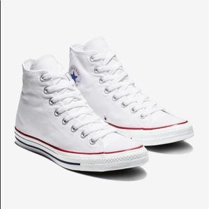 White High-Top Converse